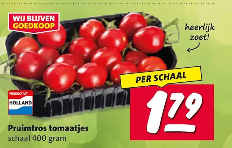 Pruimtrostomaatjes schaal 400 gram PER SCHAAL