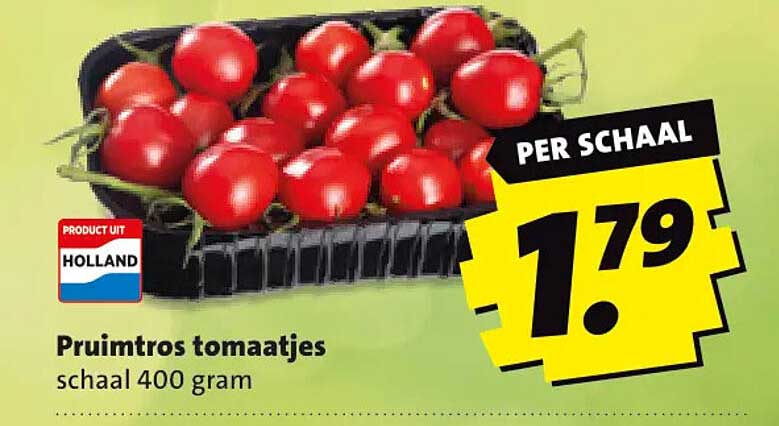 Pruimtrostomaatjes schaal 400 gram