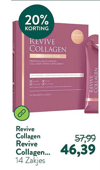 Revive Collagen Revive Collagen... 14 Zakjes 20% KORTING