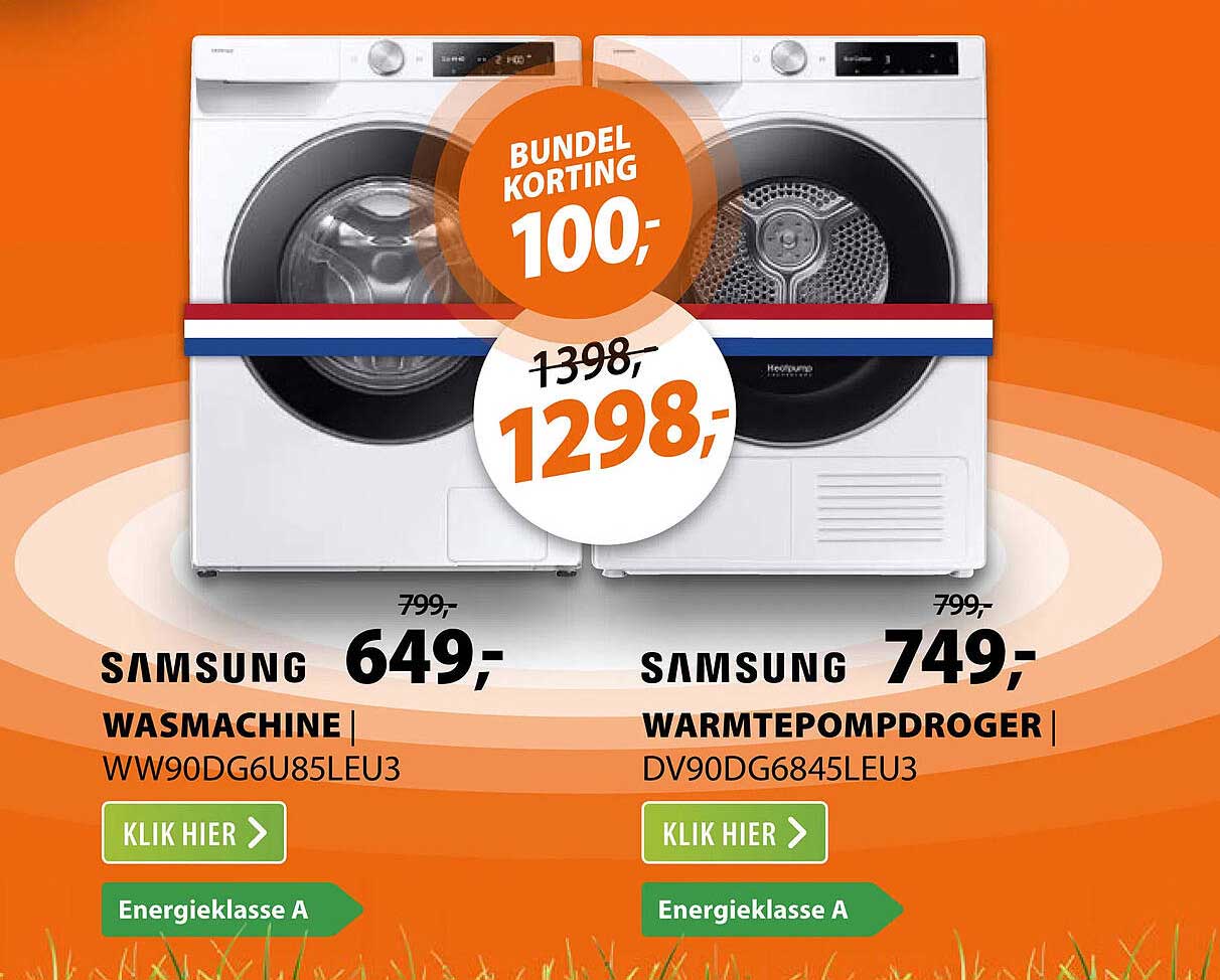 Samsung wasmachine WW90DG6U85LEU3
