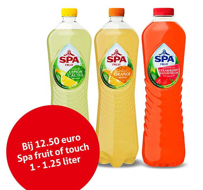 Spa fruit of touch 1 - 1.25 liter