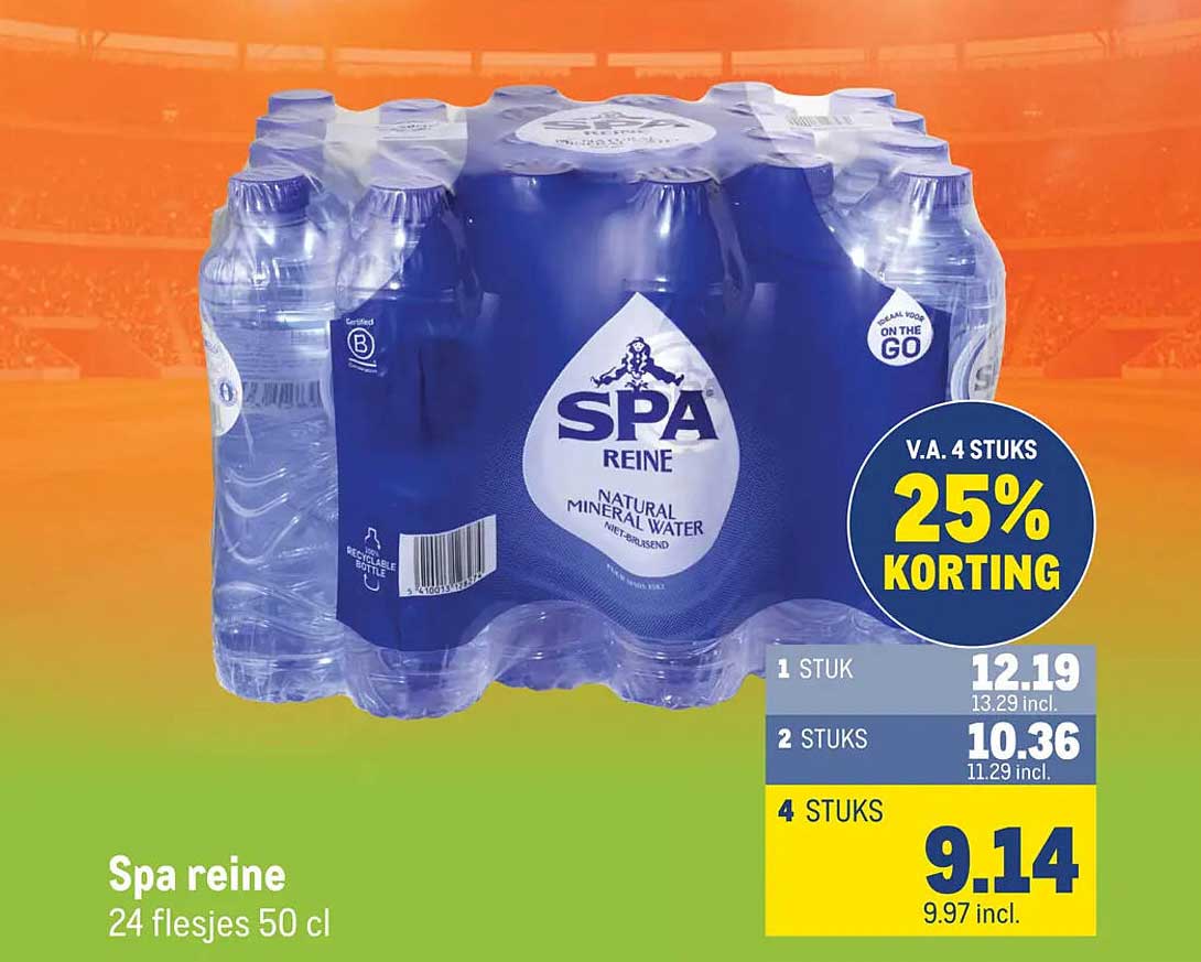 Spa reine 24 flesjes 50 cl