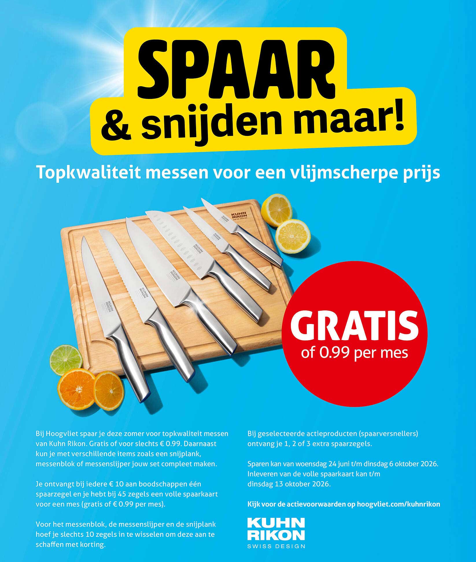 SPAAR & snijden maar!