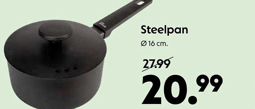 Steelpan Ø 16 cm.