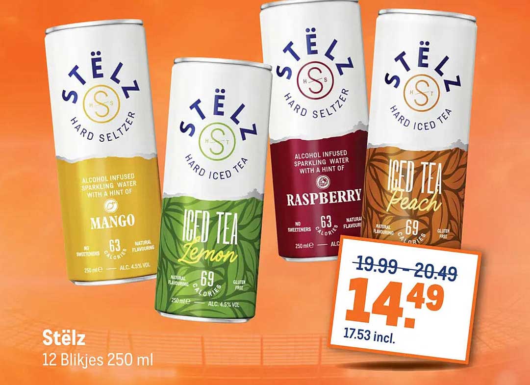Stëlz 12 Blikjes 250 ml