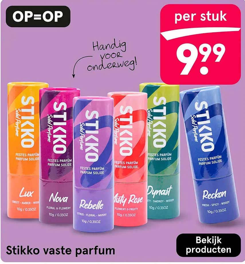 Stikko vaste parfum