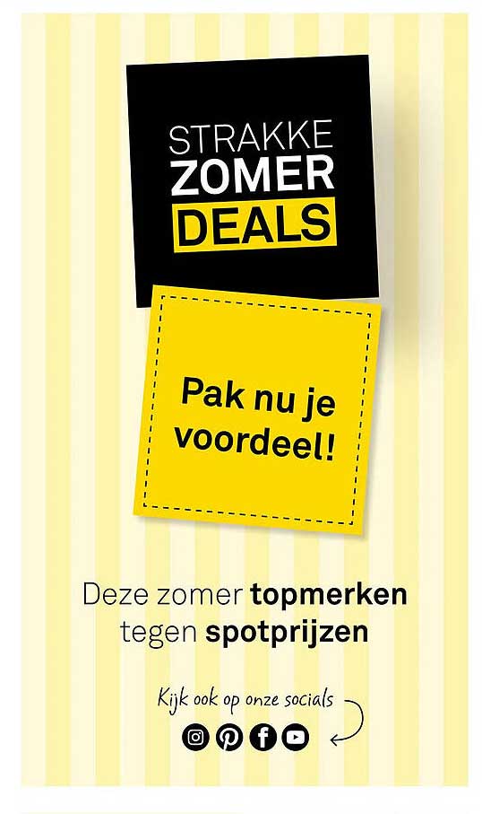 STRAKKE ZOMER DEALS