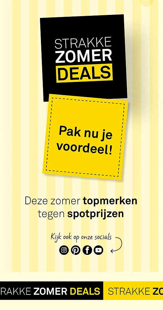STRAKKE ZOMER DEALS