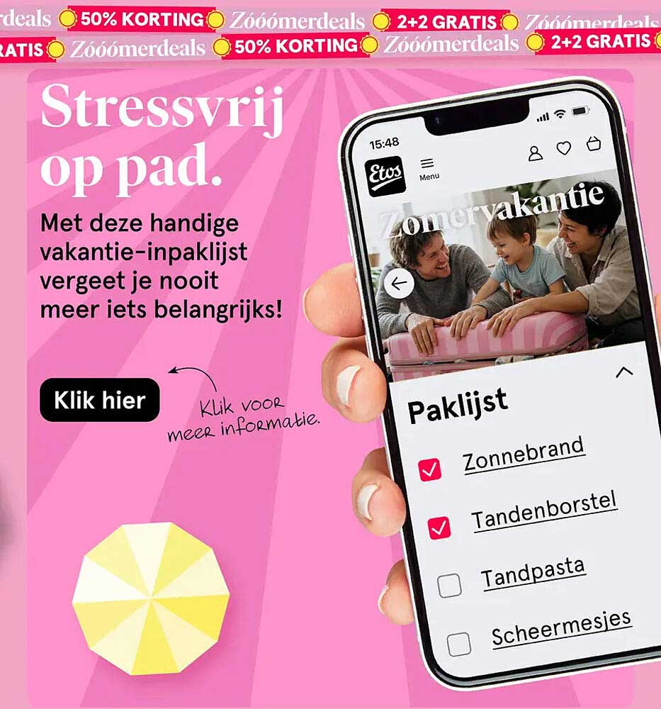 Stressvrij op pad.