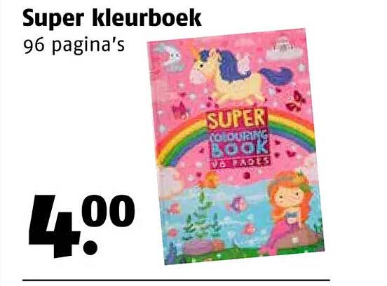 Super kleurboek 96 pagina's