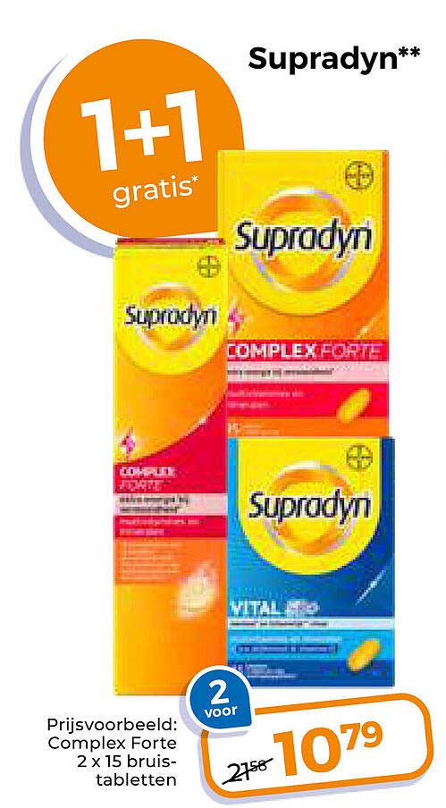 Supradyn 1+1 gratis
