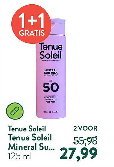 Tenue Soleil Tenue Soleil Mineral Su... 1+1 GRATIS