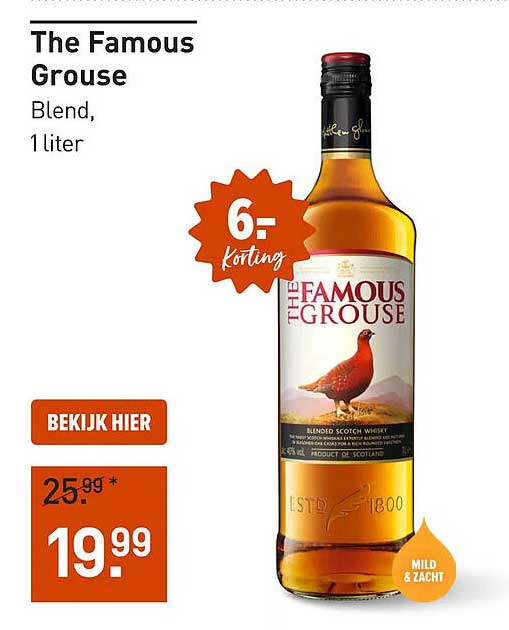 The Famous Grouse Blend, 1 liter