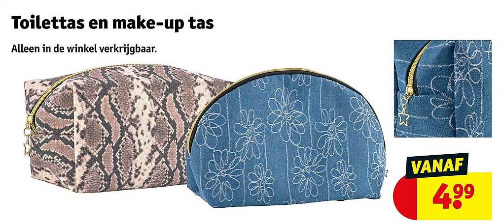 Toilettas en make-up tas