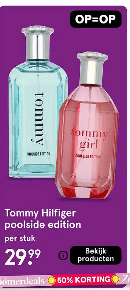Tommy Hilfiger poolside edition per stuk