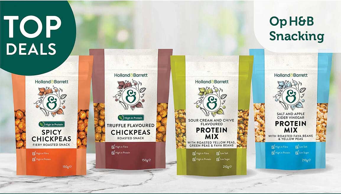 TOP DEALS Op H&B Snacking