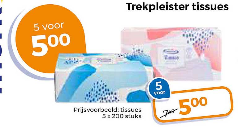 Trekpleister tissues
