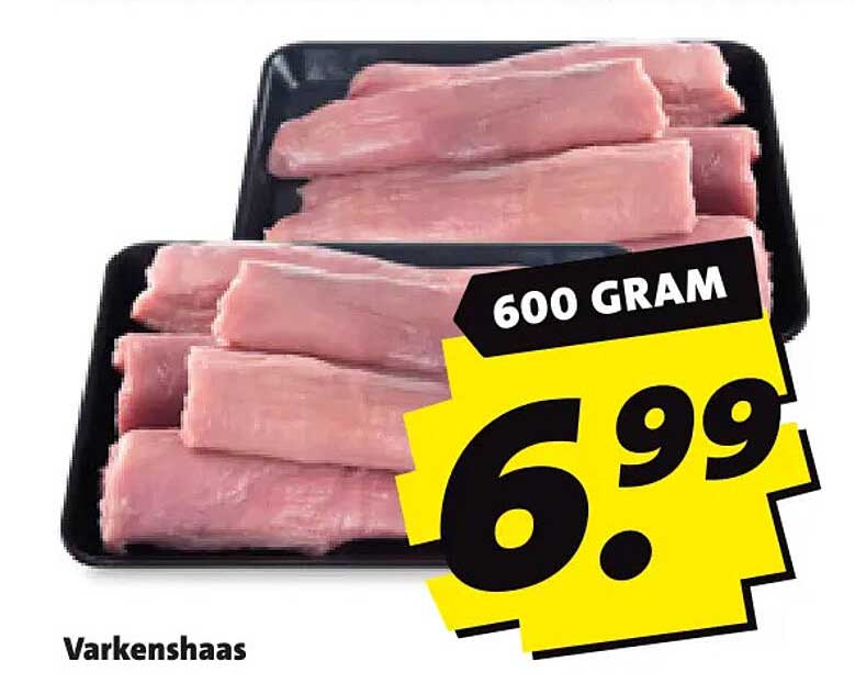 Varkenshaas 600 gram