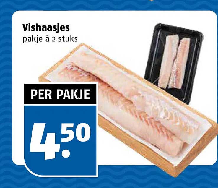 Vishaasjes pakje à 2 stuks