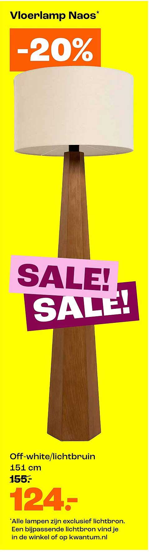 Vloerlamp Naos* -20%