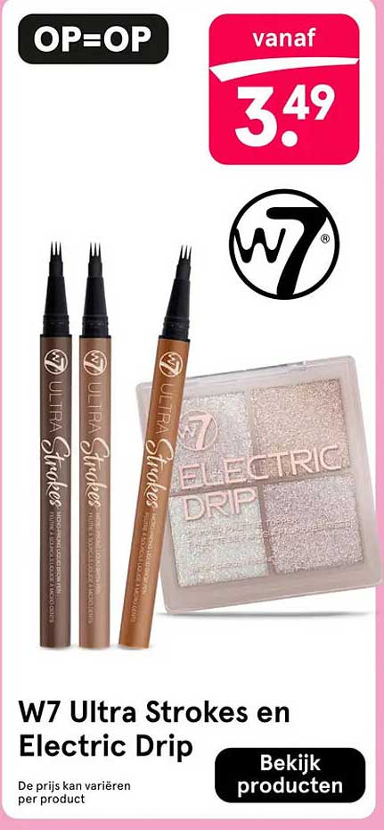 W7 Ultra Strokes en Electric Drip