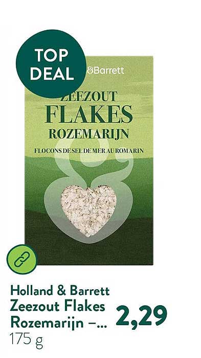 Zeezout Flakes Rozemarijn