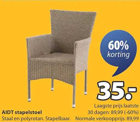 AIDT stapelstoel