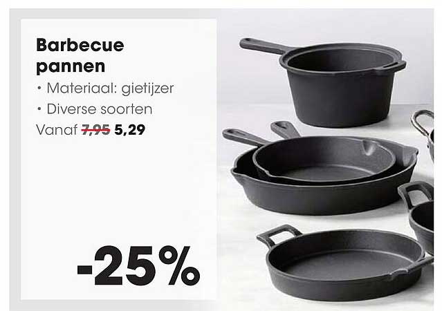 Barbecue pannen