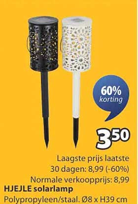 HJEJLE solarlamp