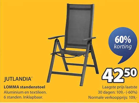 JUTLANDIA LOMMA standenstoel