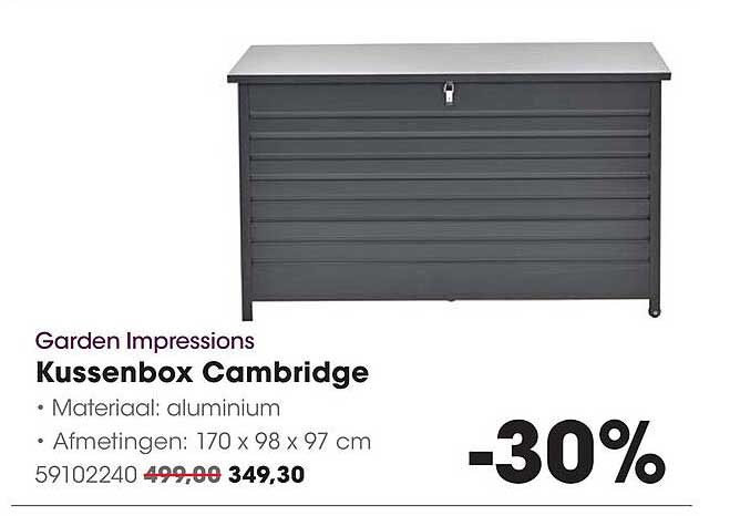 Kussenbox Cambridge