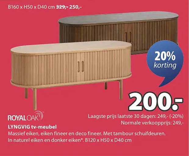 LYNGVIG tv-meubel