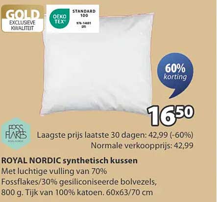 ROYAL NORDIC synthetisch kussen