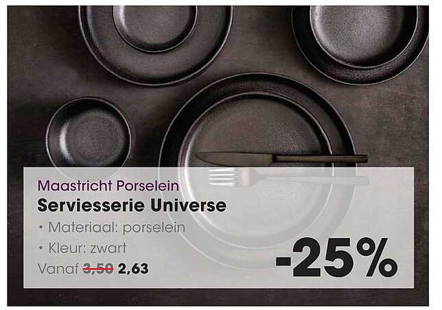 Serviesserie Universe