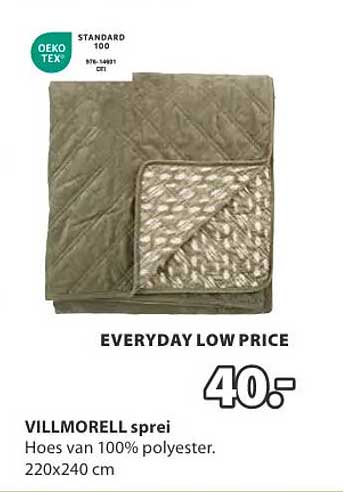 VILLMORELL sprei