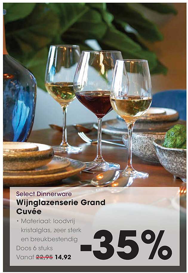 Wijnglazenserie Grand Cuvée