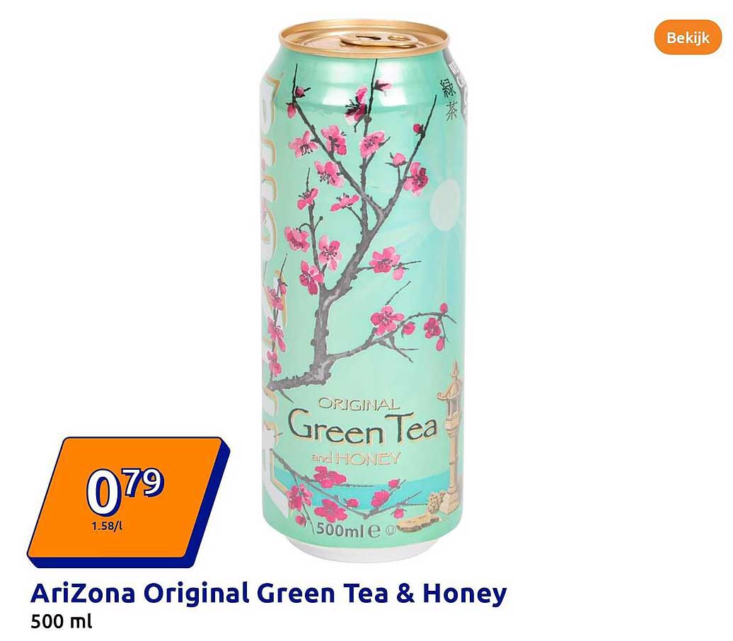 AriZona Original Green Tea & Honey 500 ml