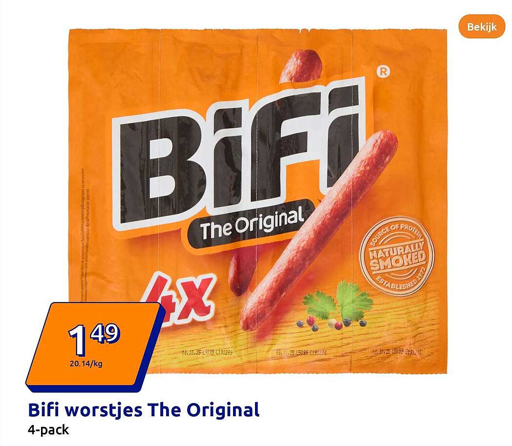 Bifi worstjes The Original 4-pack