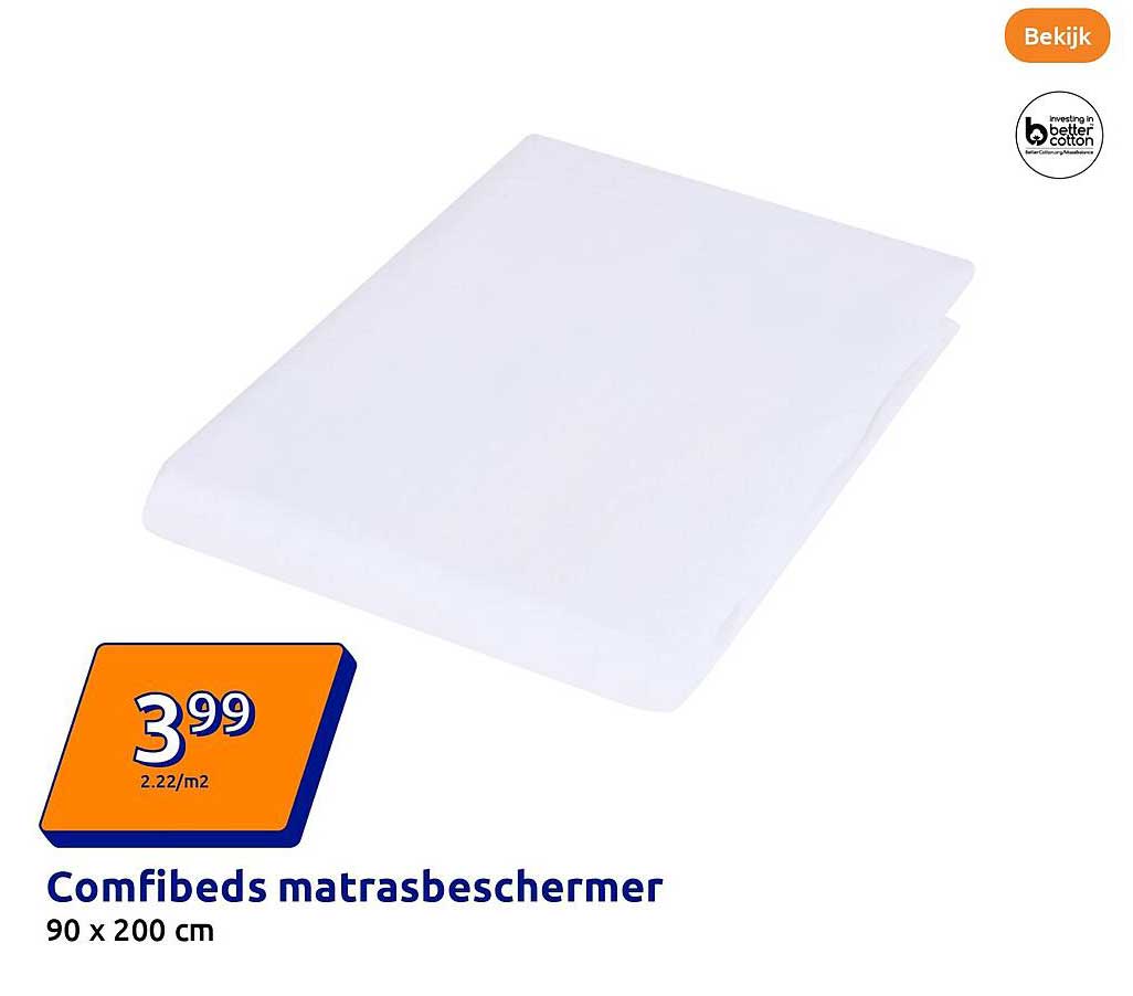 Comfibeds matrasbeschermer 90 x 200 cm