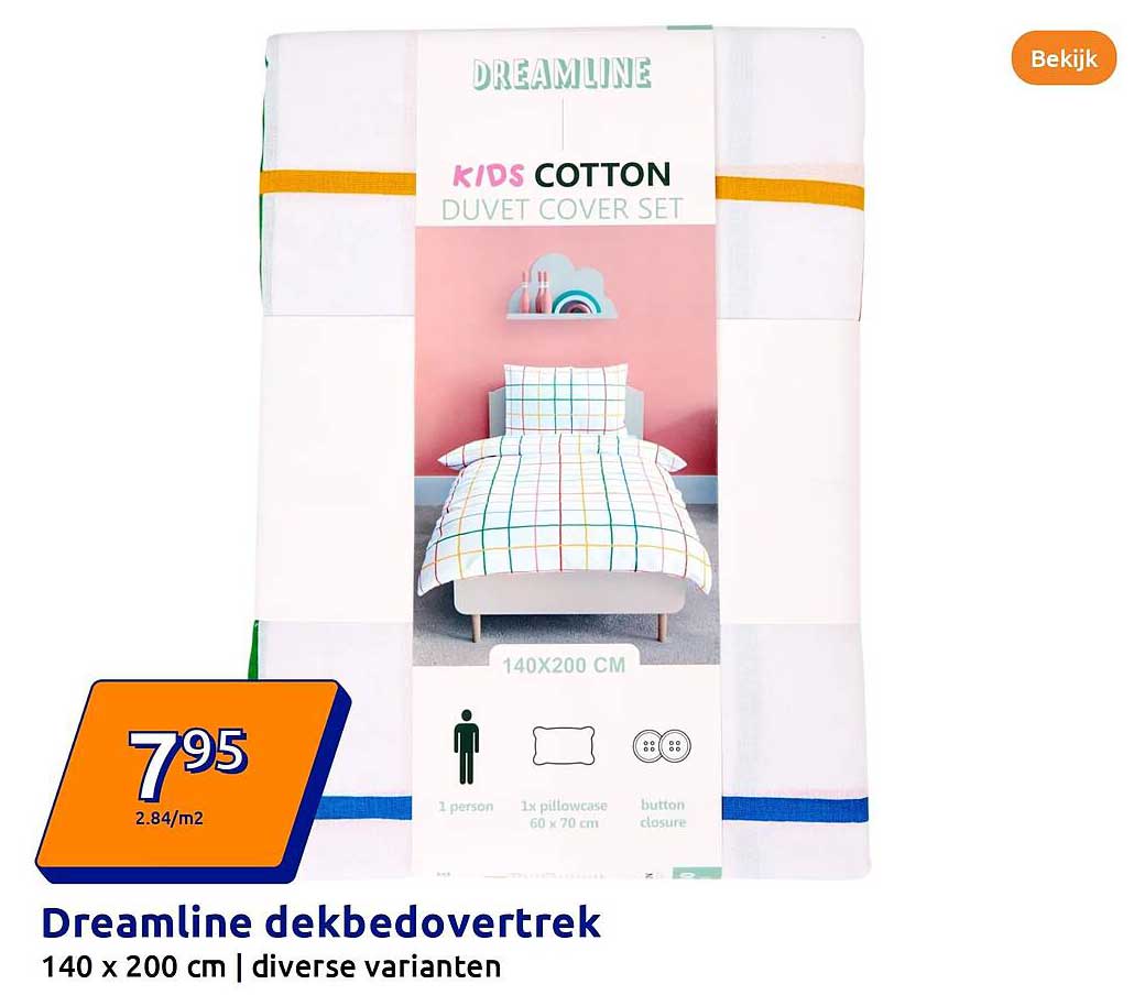 Dreamline dekbedovertrek