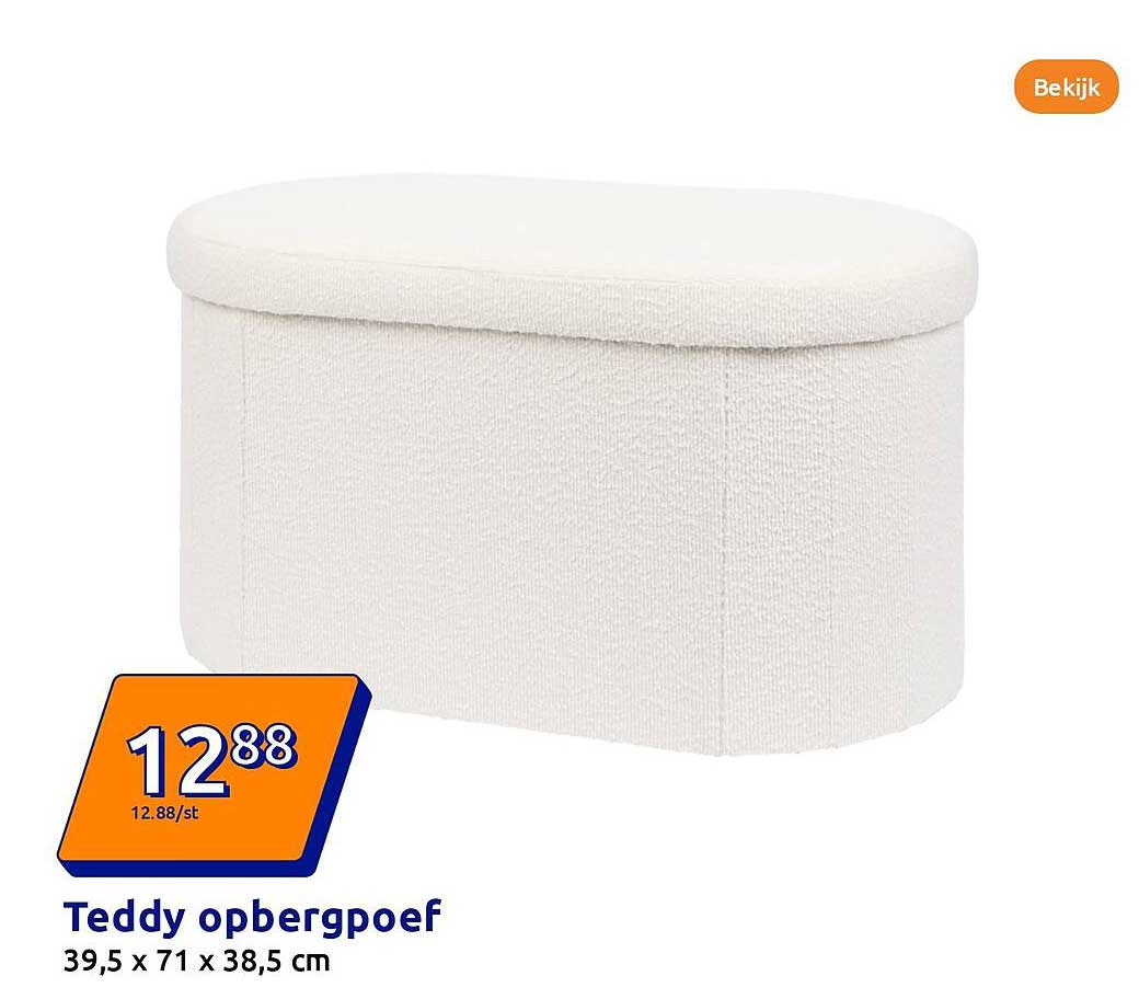 Teddy opbergpoef