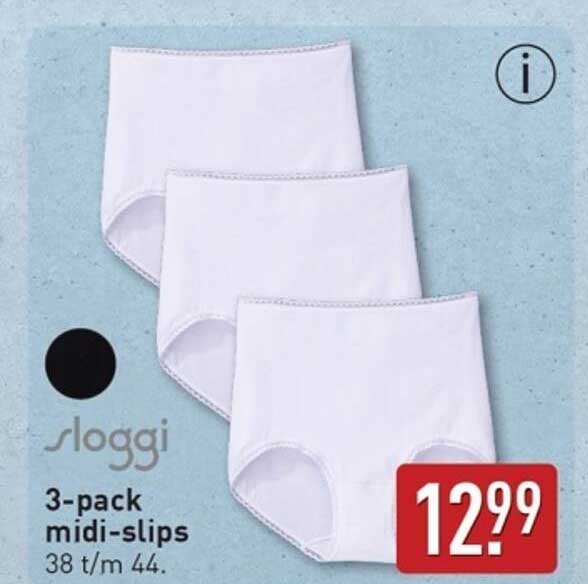 3-pack midi-slips