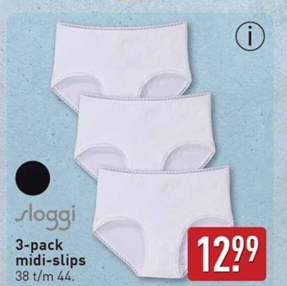 3-pack midi-slips
