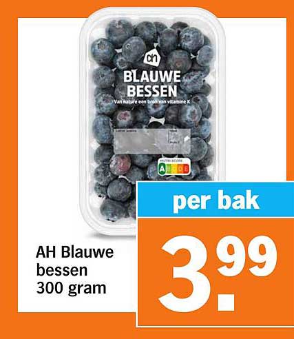 AH Blauwe bessen 300 gram