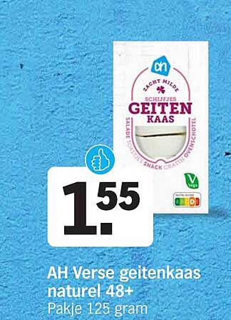 AH Verse geitenkaas naturel 48+