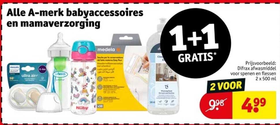 Alle A-merk babyaccessoires en mamaverzorging