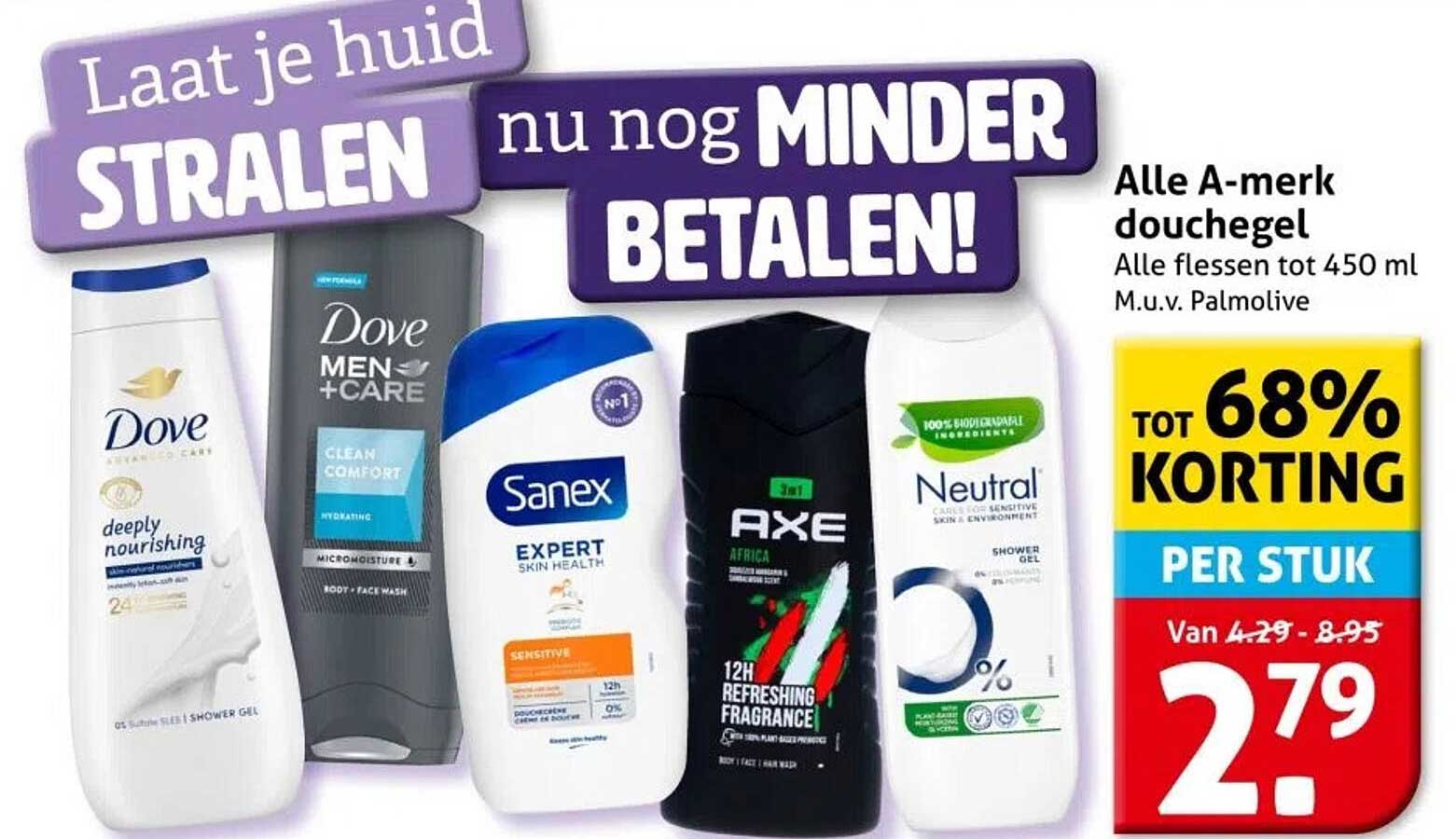 Alle A-merk douchegel
