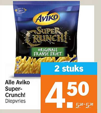 Alle Aviko Super-Crunch! Diepvries