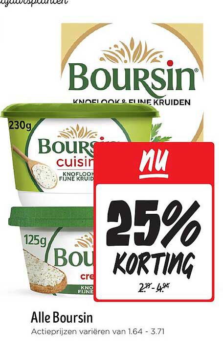 Alle Boursin
