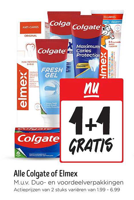 Alle Colgate of Elmex